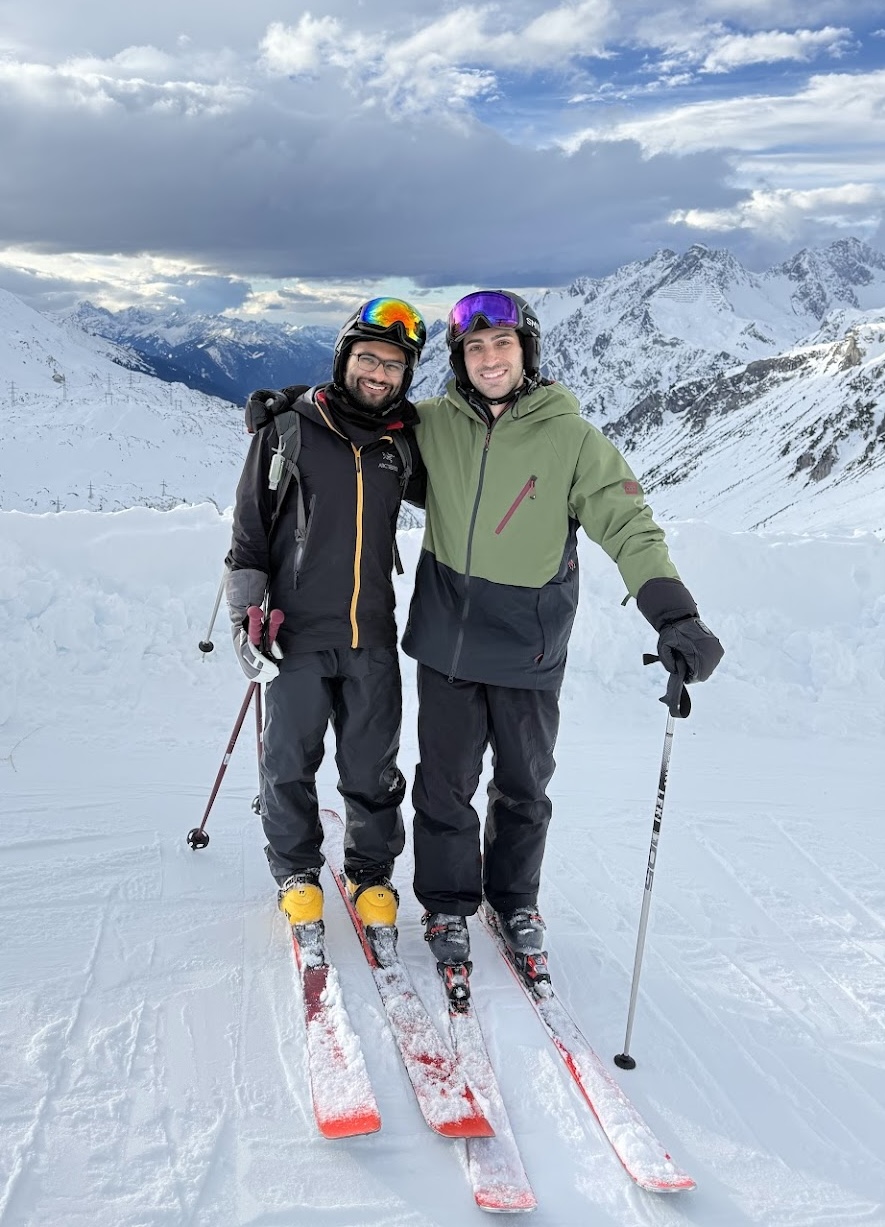 Skiing adventure